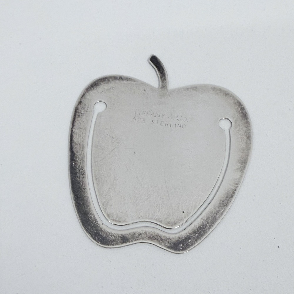Vintage Tiffany & Co. Sterling Apple Bookmark 7 Grams